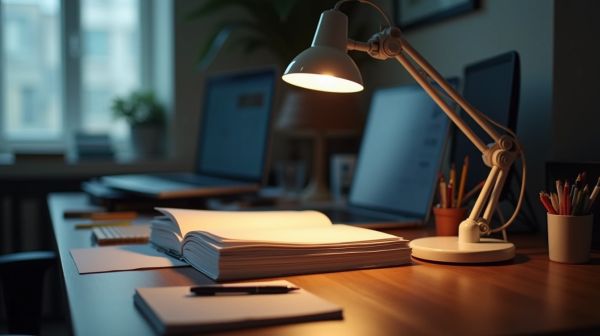 Pourquoi investir dans une lampe de bureau adaptée peut changer votre travail